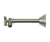 Brass Cross Handle with 1/4 Turn Ball Valve - Lead Free - Angle Sweat